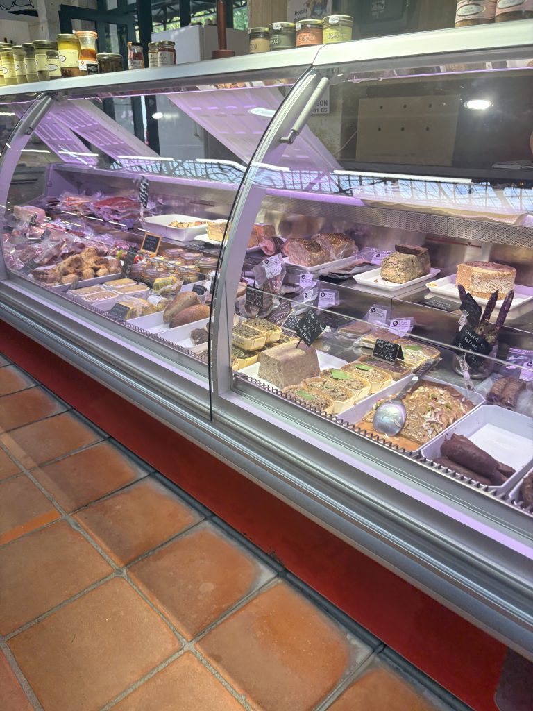 Fresh local produce at Ruffec Market